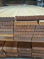 Vlonder plank Basralocus, Ophalen, Nieuw, Hout