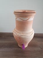 Nieuwe handgemaakte waterkruik met kraantje - 9,5 liter, Antiek en Kunst, Ophalen of Verzenden