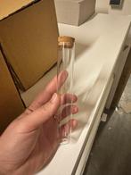 Decoratie reageerbuisjes van glas met kurk, Ophalen, Nieuw