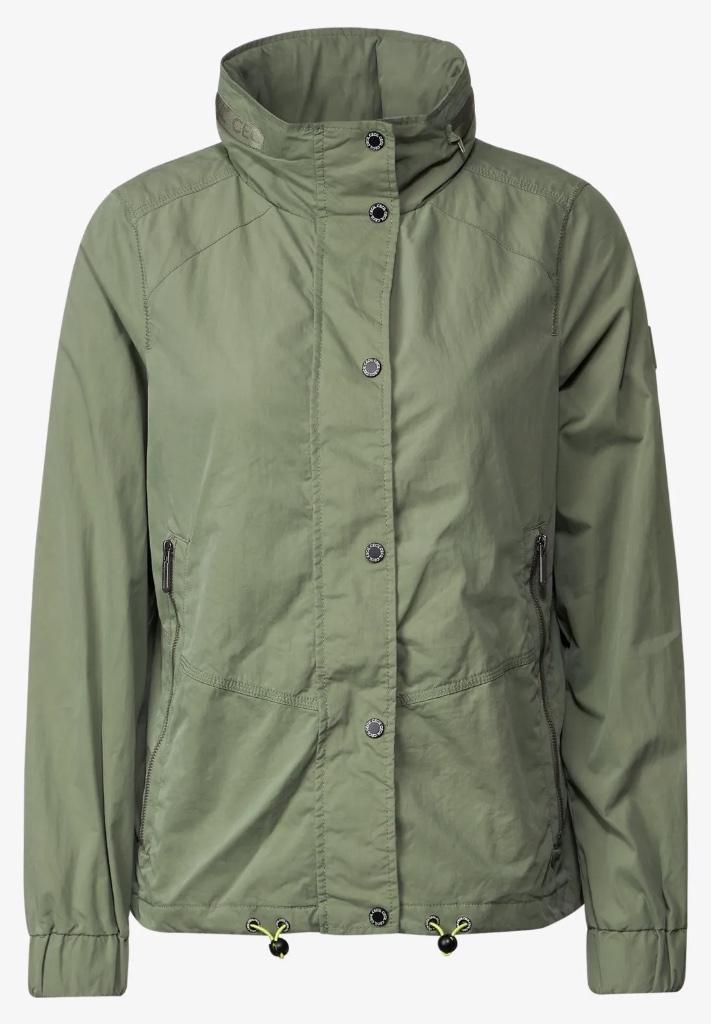 NIEUW: Cecil jas / zomerjas - khaki groen - maat XXL 48, Kleding | Dames, Jassen | Zomer, Nieuw, Maat 46/48 (XL) of groter, Groen