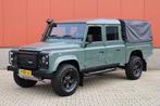 Land Rover Defender 130 2.2 TDCI Crew Cab/ NL auto/Zeer mooi, Auto's, Land Rover, Te koop, SUV of Terreinwagen, 2198 cc, Zwart