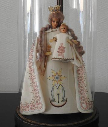 PRACTIGE Antieke GAVE Stolp HOOG 50CM met MARIA&KIND beschikbaar voor biedingen