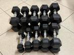 HEX STYLE DUMBBELLSET 1 T/M 10 KG, Sport en Fitness, Fitnessmaterialen, Ophalen, Zo goed als nieuw, Benen, Dumbbell