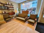 Vintage Loungeset Bank & 2 Fauteuils Fauteuil Bankstel Stoel, Ophalen, Gebruikt, Nvt, Nvt