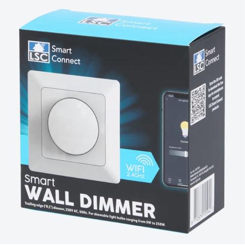 LSC Smart Connect slimme muurdimmer, Huis en Inrichting, Lampen | Losse lampen, Nieuw, Led-lamp, E27 (groot), Ophalen