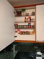 Moderne Hoekkeuken met Granieten Blad, Huis en Inrichting, Keuken | Complete keukens, Ophalen, Gebruikt, Wit, Hoekkeuken