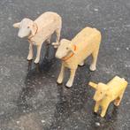 Antieke houten schaapjes, Antiek en Kunst, Ophalen of Verzenden
