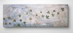 Natuur schilderij met bladeren., Antiek en Kunst, Kunst | Schilderijen | Abstract, Ophalen