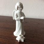 Kandelaar / engel -wit kerst, Ophalen of Verzenden, Zo goed als nieuw