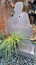 Paar romantiek valentijn RVS ornament water of plantjes, Tuin en Terras, Tuinbeelden, Ophalen of Verzenden, Metaal, Overige typen