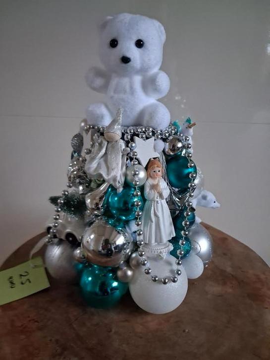 Groen wit kerstboompje, Diversen, Kerst, Nieuw, Ophalen