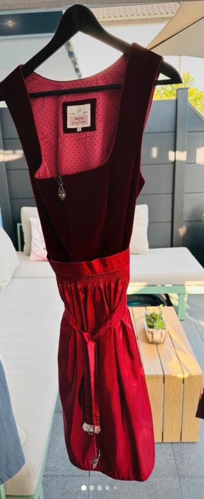 Dirndl MarJo in maat 46, Kleding | Dames, Carnavalskleding en Feestkleding, Zo goed als nieuw, Maat 46/48 (XL) of groter, Ophalen of Verzenden