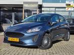 Ford Fiesta 1.0 EcoBoost Connected |AIRCO|CRUISE|NAVI|6-BAK, Auto's, Voorwielaandrijving, Stof, Gebruikt, Blauw