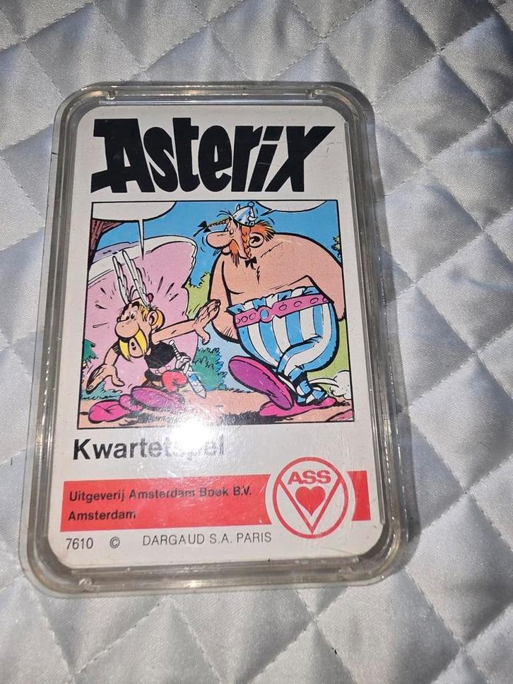 Asterix en obelix kwartet spel, Verzamelen, Speelkaarten, Jokers en Kwartetten, Gebruikt, Kwartet(ten), Ophalen of Verzenden