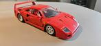 Ferrari F40 1987 Bburago 1/18, Ophalen of Verzenden, Zo goed als nieuw, Auto, Bburago