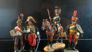 Delprado: 4x Franse Guard troepen Napoleontische tijd beschikbaar voor biedingen