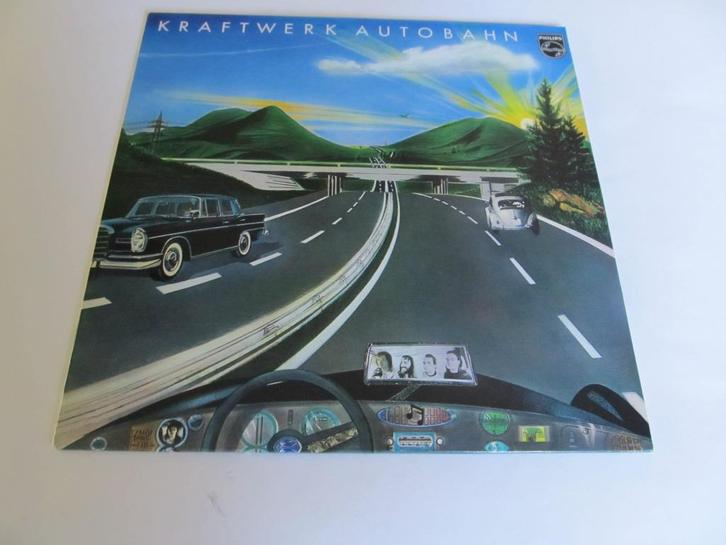 Kraftwerk - Autobahn ( lp), Cd's en Dvd's, Vinyl | Rock, Zo goed als nieuw, Poprock, 12 inch, Verzenden