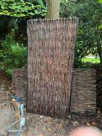 5 Wilgentakken schuttingen met frame - 180x90cm, Tuin en Terras, Tuinhekken en Hekwerk, Ophalen of Verzenden, Gebruikt, Overige materialen