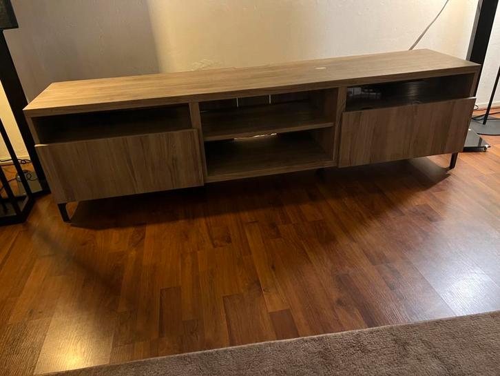 Besta TV meubel Ikea, Huis en Inrichting, Kasten | Televisiemeubels, Gebruikt, Minder dan 100 cm, 150 tot 200 cm, 25 tot 50 cm