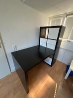 IKEA bureau met veel opbergruimte, Huis en Inrichting, Bureaus, Ophalen, Gebruikt