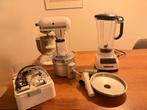 KitchenAid, Witgoed en Apparatuur, Keukenmixers, 4 liter of meer, Ophalen, Zo goed als nieuw, 3 snelheden of meer