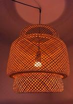 Hanglamp Ikea Sinnerlig Bamboe Rotan 50 cm, Huis en Inrichting, Ophalen of Verzenden, Zo goed als nieuw, Minder dan 50 cm