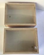 WANDVITRINEKASTJES VOOR EEN MUUR VOL, Ophalen of Verzenden, Nieuw