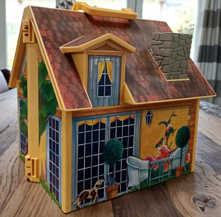 Playmobil 4145 Mijn meeneem Poppenhuiskoffer, Kinderen en Baby's, Speelgoed | Playmobil, Zo goed als nieuw, Complete set, Ophalen of Verzenden