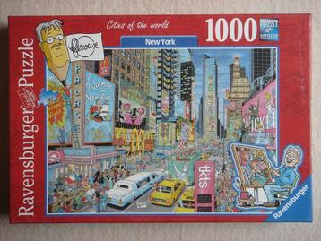 1000 Fleroux Puzzel: Cities of the world: New York beschikbaar voor biedingen