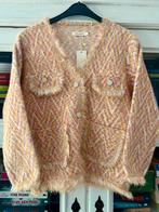 FRIME wollig vest met details mt S, M en L, Kleding | Dames, Verzenden, Parijs, Nieuw, Frime