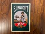 Reclamebord Sunlight Zeep 20x30, Verzamelen, Merken en Reclamevoorwerpen, Ophalen of Verzenden, Zo goed als nieuw, Reclamebord
