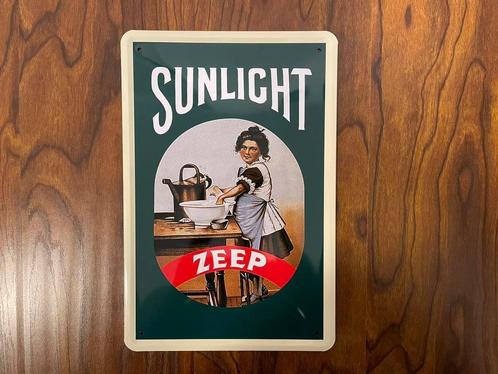 Reclamebord Sunlight Zeep 20x30, Verzamelen, Merken en Reclamevoorwerpen, Zo goed als nieuw, Reclamebord, Ophalen of Verzenden