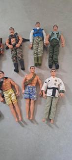 Vintage Action Man Poppen - 7 stuks + kleding, Kinderen en Baby's, Speelgoed | Actiefiguren, Ophalen of Verzenden, Gebruikt