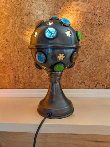 Oosterse retro vintage lamp met sterren, sputnik space age  beschikbaar voor biedingen