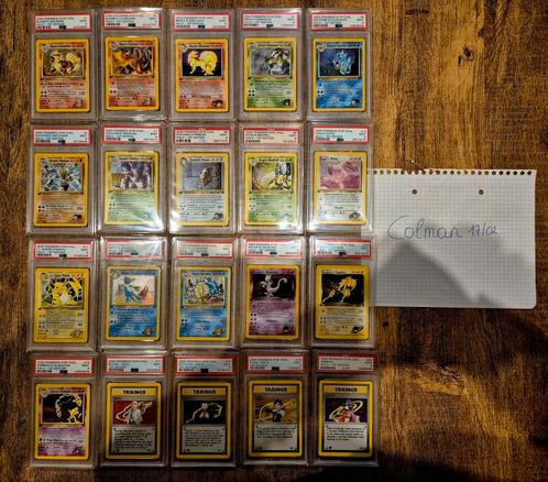 Complete Gym Challenge holo 1st edition PSA 9, Hobby en Vrije tijd, Verzamelkaartspellen | Pokémon, Zo goed als nieuw, Ophalen