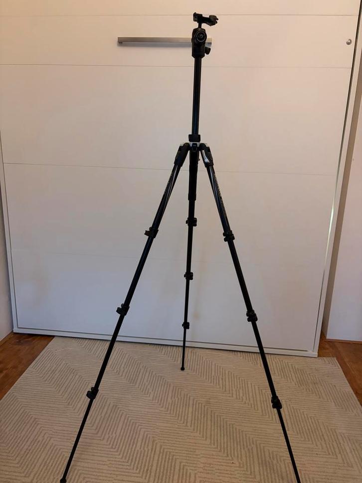 Manfrotto Befree Advanced Reisstatief met Balhoofd, Audio, Tv en Foto, Fotografie | Statieven en Balhoofden, Zo goed als nieuw