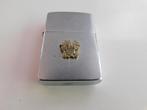 Zippo met US Navy logo, Ophalen of Verzenden, Gebruikt, Aansteker