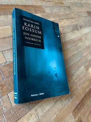 Karin Fossum - Een andere voorkeur beschikbaar voor biedingen