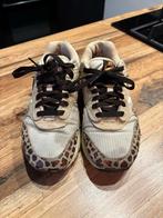 Nike Air Max 1 Leopard, Ophalen of Verzenden, Gedragen, Beige, Sneakers of Gympen