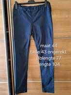 Donkerblauwe stretch broek maat 44, Kleding | Dames, Broeken en Pantalons, Gedragen, Lang, Blauw, Maat 42/44 (L)
