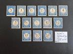 1894-1910 Portzegels NVPH nr P13-26 ongestempeld, Verzenden, T/m 1940