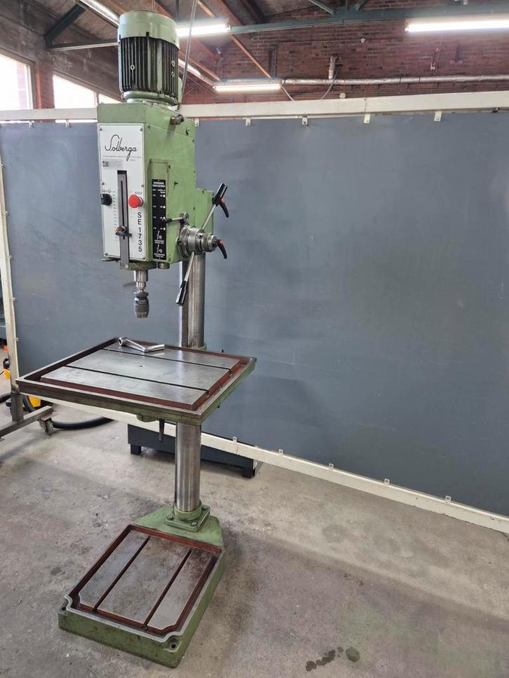 solberga SE1735 kolomboormachine, Doe-het-zelf en Verbouw, Gereedschap | Boormachines, Zo goed als nieuw, Kolomboormachine, Ophalen