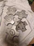 Mazda MX5 wieldoppen - Set van 5, Auto diversen, Wieldoppen, Ophalen of Verzenden, Gebruikt