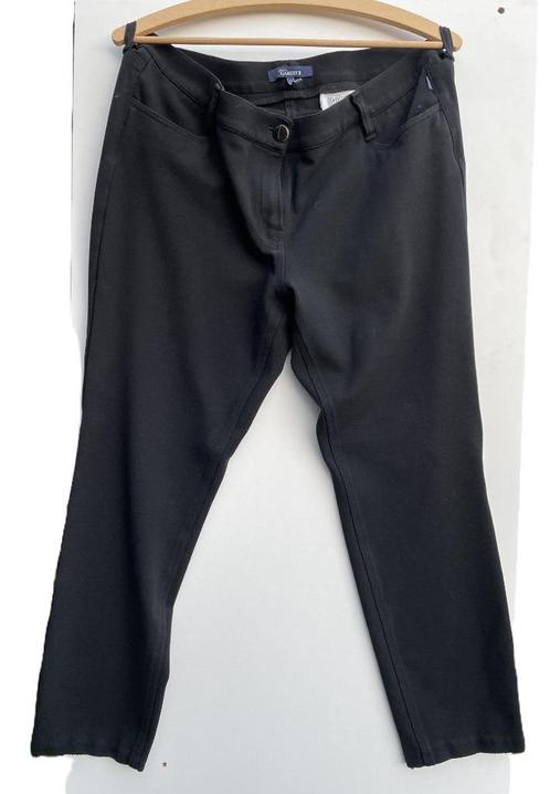 Atelier GARDEUR, zwarte pantalon maat 46, Kleding | Dames, Broeken en Pantalons, Gedragen, Maat 46/48 (XL) of groter, Zwart, Lang