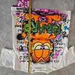 Leuk T-shirt met Garfield Print, Maat 38/40 (M), Wit, Ophalen of Verzenden, Korte mouw