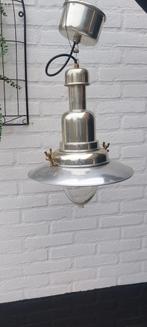 Industriële lamp, Huis en Inrichting, Lampen | Hanglampen, Gebruikt, Ophalen of Verzenden, Metaal, Minder dan 50 cm