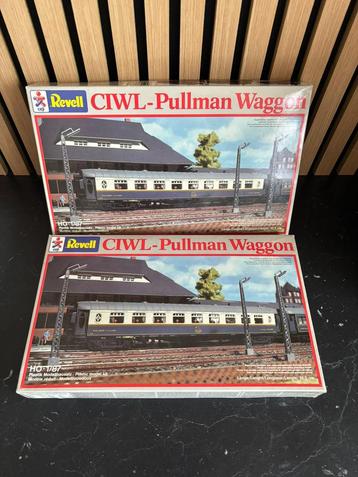 2x Revell CIWL Pullman Waggon H0 / 1:87 beschikbaar voor biedingen