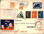 KLM - FFC - Zuid-Afrika - 1938, Postzegels en Munten, Brieven en Enveloppen | Nederland, Ophalen of Verzenden, Envelop