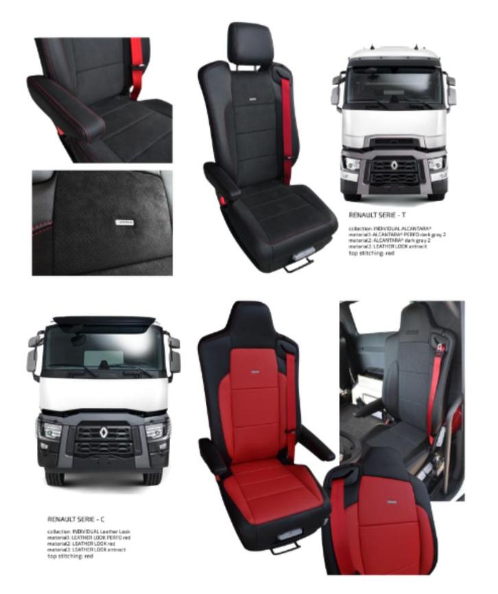 stoelbekleding voor vrachtwagens, Auto-onderdelen, Vrachtwagen-onderdelen, Overige merken, Interieur en Bekleding, Nieuw, Ophalen of Verzenden