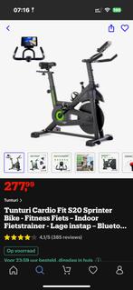 Tunturi cardio Fit S20, Sport en Fitness, Fitnessapparatuur, Ophalen, Zo goed als nieuw, Hometrainer